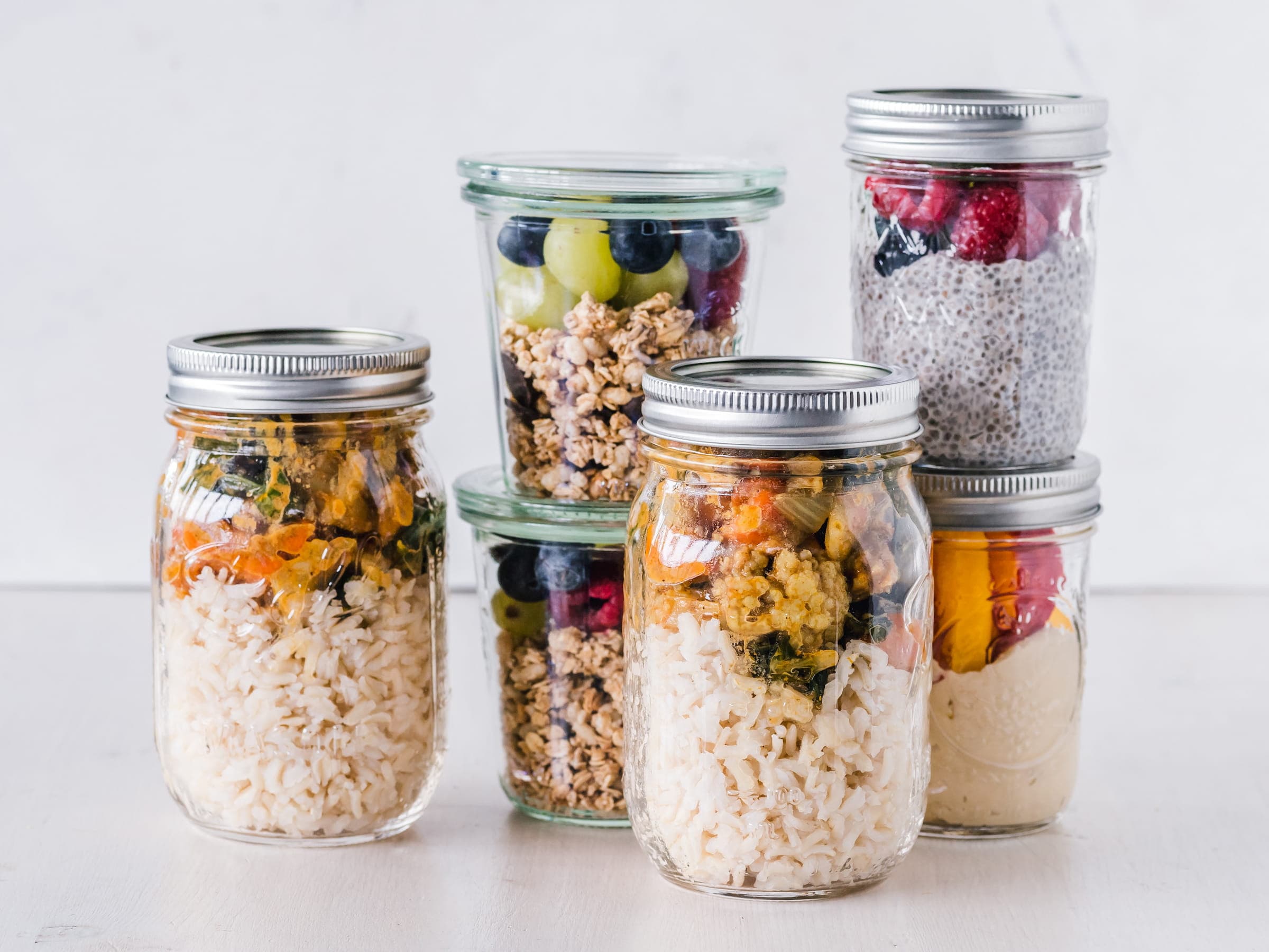 Organized jars on a shelf, representing long-term maintenance planning